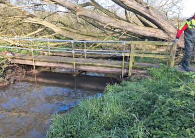 Arbeiten des Wasser- und Bodenverband Lippingau