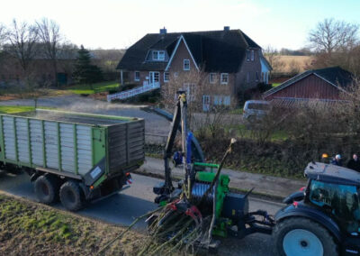 Arbeiten des Wasser- und Bodenverband Lippingau