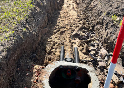 Arbeiten des Wasser- und Bodenverband Lippingau