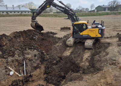 Arbeiten des Wasser- und Bodenverband Lippingau